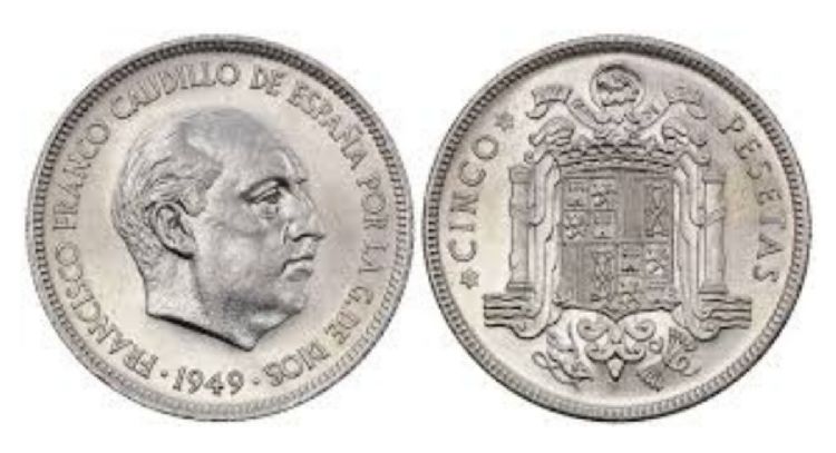 Conoce las monedas de pesetas de la época de Franco que pueden hacerte ganar miles de euros
