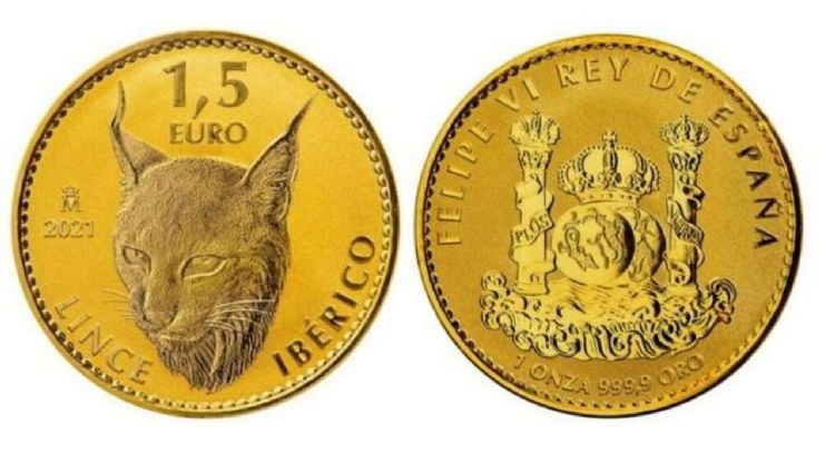 ¡Descubre como vender tu moneda de euros en Madrid! La Moneda de 1,5 Euros 2021 de España con el Lince Ibérico Se Convierte en una Pieza Codiciada Valorada en 2175 Euros