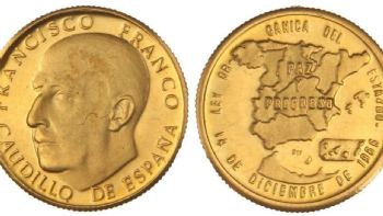 ¡Consigue 400 euros ya! Descubre la moneda de Francisco Franco, Símbolo de 25 Años de Estabilidad que te hará rico
