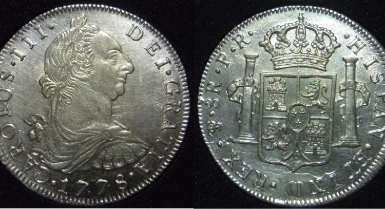 ¡Descubre donde cambiar esta moneda que te hará rico! La moneda de Carlos III 8 Reales tiene un valor de 950 euros en la actualidad