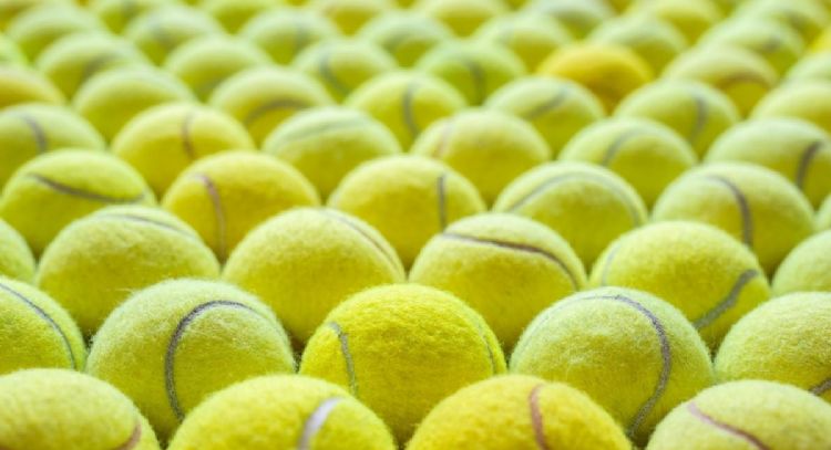 Reutiliza y no tires tus pelotas de tenis, ya que puedes crear hermosas manualidades con ellas