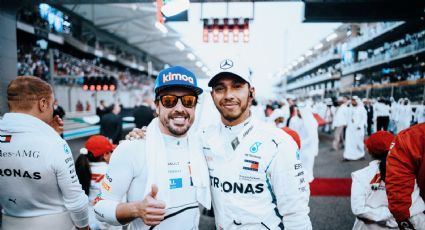 Fernando Alonso respondió a la comparación con Lewis Hamilton