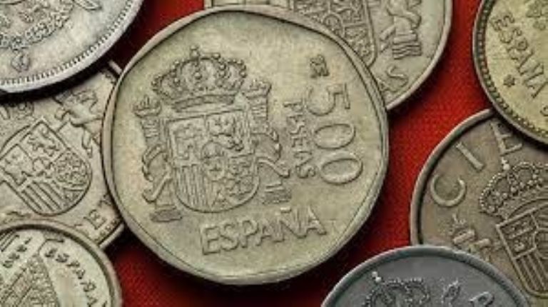 Pesetas moneda española