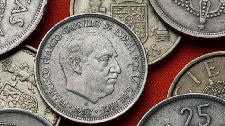 Moneda de peseta de 1946