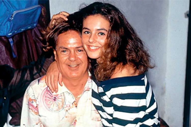 Rocío Carrasco y su padre