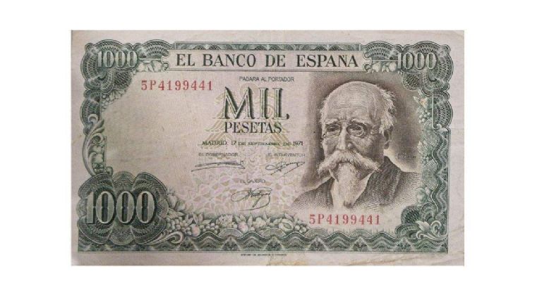 Billete de 1000 pesetas